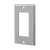 Stainless steel wall plates