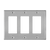 Stainless steel wall plates