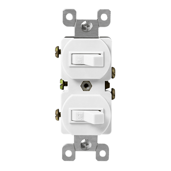 15A Dual Toggle Switch