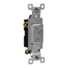 3-Way Toggle Light Switch, 15 Amp, 120/277V, Residential Grade – Classic design in durable thermoplastic