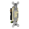 3-Way Toggle Light Switch, 15 Amp, 120/277V, Residential Grade – Classic design in durable thermoplastic