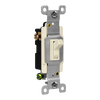 3-Way Toggle Light Switch, 15 Amp, 120/277V, Residential Grade – Classic design in durable thermoplastic