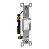 3-Way Toggle Light Switch, 15 Amp, 120/277V, Residential Grade – Classic design in durable thermoplastic