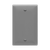 1-Gang Blank Wall Plate | Residential Grade