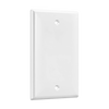 1-Gang Blank Wall Plate | Residential Grade