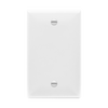 1-Gang Blank Wall Plate | Mid-Size | Residential Grade