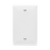 1-Gang Blank Wall Plate | Mid-Size | Residential Grade