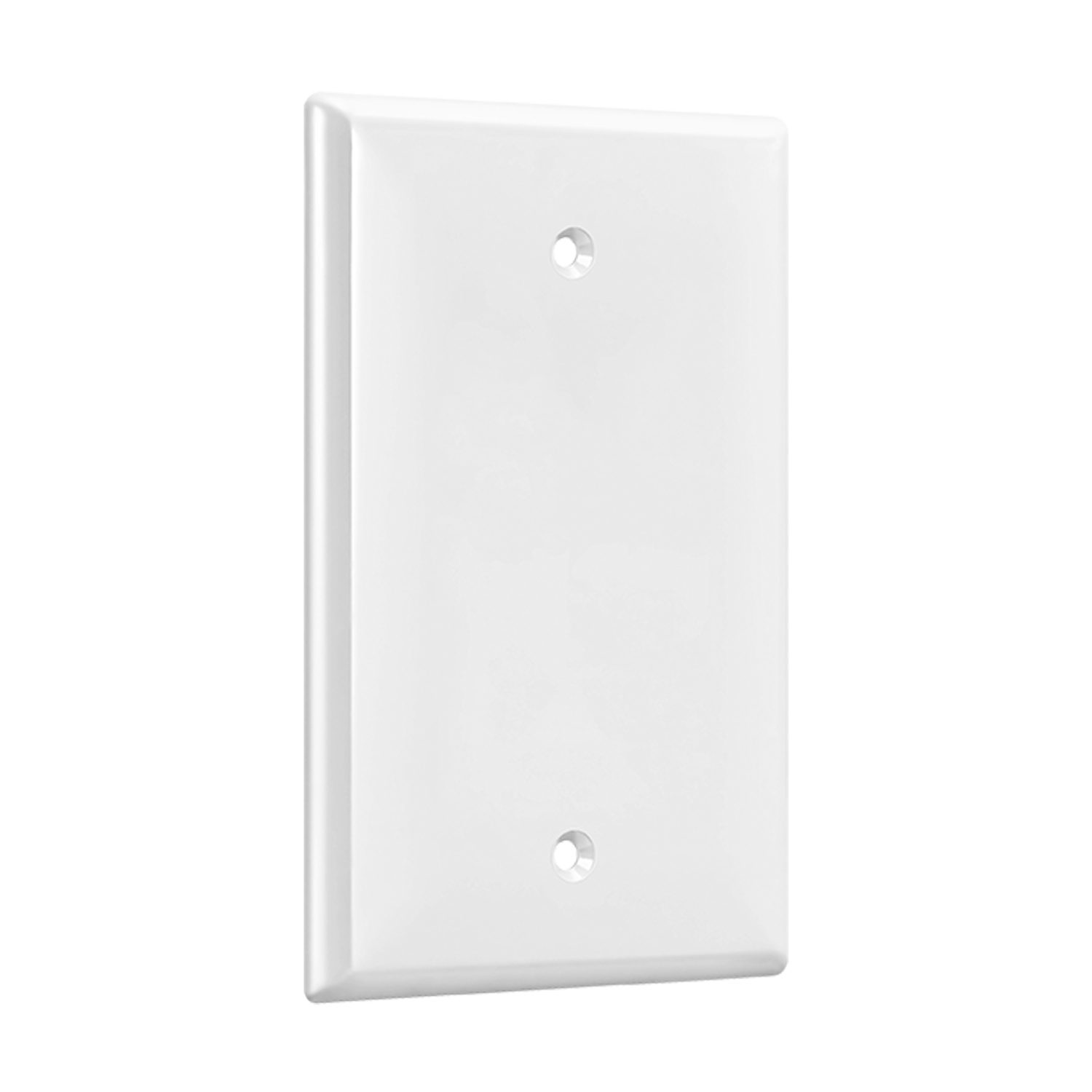 1-Gang Blank Wall Plate | Mid-Size | Residential Grade | Enerlites 8801M