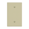 1-Gang Blank Wall Plate | Over-Sized | Residential Grade