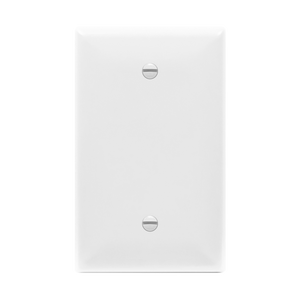 1-Gang Blank Wall Plate | Over-Sized | Residential Grade
