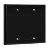 2-Gang Blank Wall Plate | Residential Grade