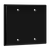 2-Gang Blank Wall Plate | Residential Grade