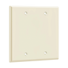 2-Gang Blank Wall Plate | Residential Grade