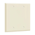 2-Gang Blank Wall Plate | Residential Grade