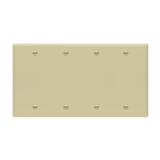 Enerlites 8804 four-gang blank cover wall plate