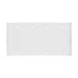 Enerlites 8804 four-gang blank cover wall plate