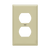 1-Gang Duplex Wall Plate | Residential Grade
