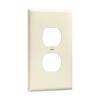 1-Gang Duplex Wall Plate | Mid-Size | Residential Grade