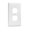 1-Gang Duplex Wall Plate | Mid-Size | Residential Grade