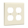2-Gang Duplex Wall Plate | Residential Grade