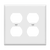 2-Gang Duplex Wall Plate | Residential Grade