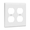2-Gang Duplex Wall Plate | Residential Grade