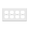 4-Gang Duplex Wall Plate | Residential Grade