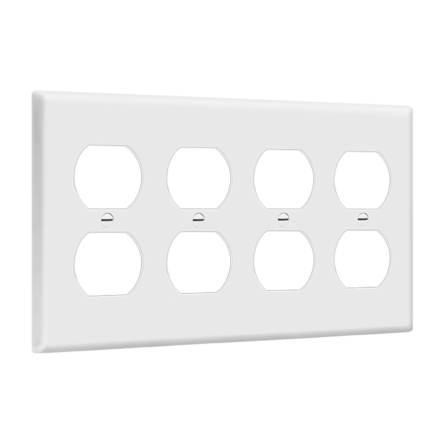 4-Gang Duplex Wall Plate | Residential Grade