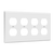 4-Gang Duplex Wall Plate | Residential Grade
