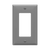 Residential Grade, Decorator/Gfci Standard Wall Plate, 1-Gang