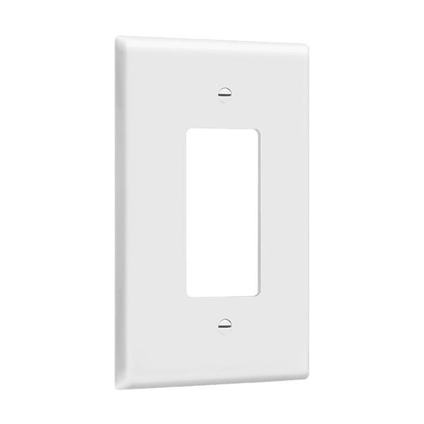 1-Gang Decorator Wall Plate | Over-Sized | Commercial Grade