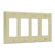 4-Gang Decorator Wall Plate | Standard Size