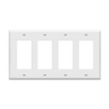 4-Gang Decorator Wall Plate | Standard Size