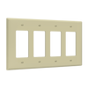 4-Gang Decorator Wall Plate | Mid Size