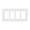 4-Gang Decorator Wall Plate | Mid Size