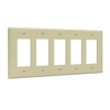 5-Gang Decorator Wall Plate | Mid-Size