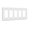 5-Gang Decorator Wall Plate | Mid-Size