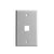 Standard 1-port Wall Plate