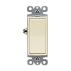 Single Pole Decorator Switch 15 Amp 120/277V — Light Switch for Residential or Commercial Use — Durable and Modern Design