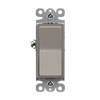 Single Pole Decorator Switch 15 Amp 120/277V — Gold Light Switch for Residential or Commercial Use — Durable and Modern Design