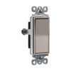 Single Pole Decorator Switch 15 Amp 120/277V — Gold Light Switch for Residential or Commercial Use — Durable and Modern Design