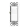 Single Pole Decorator Switch 15 Amp 120/277V — Light Switch for Residential or Commercial Use — Durable and Modern Design