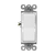 Residential Grade 15A Decorator Switch with Back Light, Single Pole