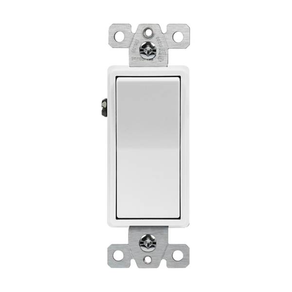 Commercial Grade 20A Decorator Switch, Single Pole