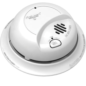 120V Lonization Smoke Detector w Battery Backup