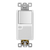Residential Grade 15A Decorator Switch, Single Pole with Guide Light