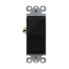 3-Way Decorator Light Switch, 15 Amp, Residential Grade, 120-277V – Modern white rocker design