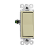 3-Way Decorator Light Switch, 15 Amp, Residential Grade, 120-277V – Modern white rocker design