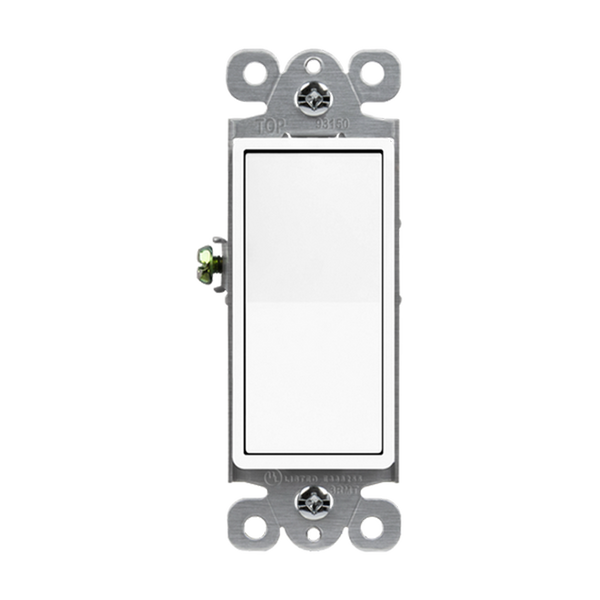 Decorator Switch, Quiet 15A 3-Way 120-277V