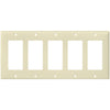 5-Gang Decorator Wall Plate | Standard Size